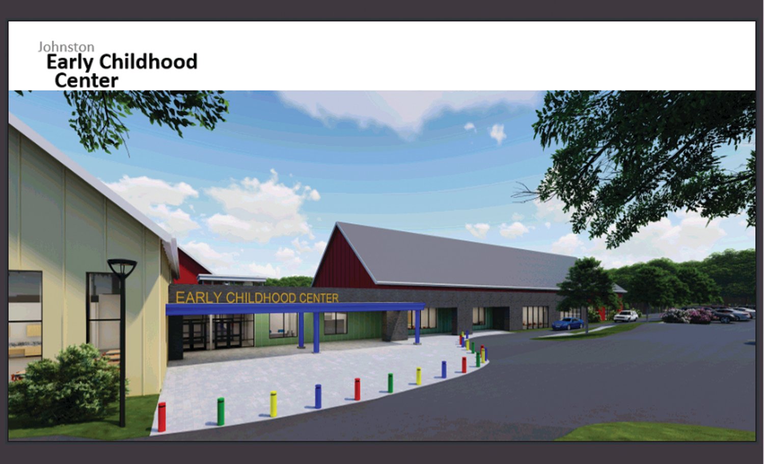 ECC: Johnston plans to build a new Early Childhood Center. The new Johnston Early Childhood Center (ECC) may be built on the current site of the Sarah E. Barnes Elementary School, for approximately 359 pre-K through Kindergarten students.